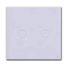 Interruptor-Lumenx-Touch-Tok-Glass-2-Pads-4x4---Branco