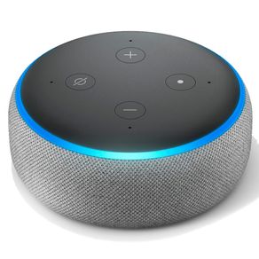 Smart-Speaker-Amazon-Echo-Dot-3ª-Geracao-com-Alexa---Cinza