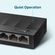 Switch-TP-LINK-Litewave-Gigabit-de-Mesa-com-5-portas-LS1005G
