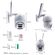 Mini-Speed-Dome-IP-Wifi-Ipega-KP-CA179-FullHD-1080P-2MP-10x-zoom-Reconhecimento-Facil-Lente-4mm-12mm