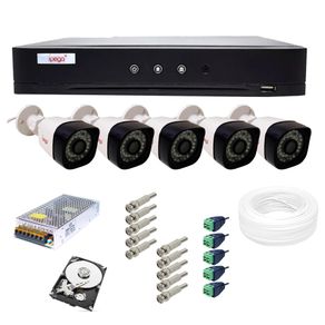 Kit-5-Cameras-de-Seguranca-Full-HD-1080p-Infravermelho---DVR-Ipega---HD-1TB---Cabos-e-Acessorios